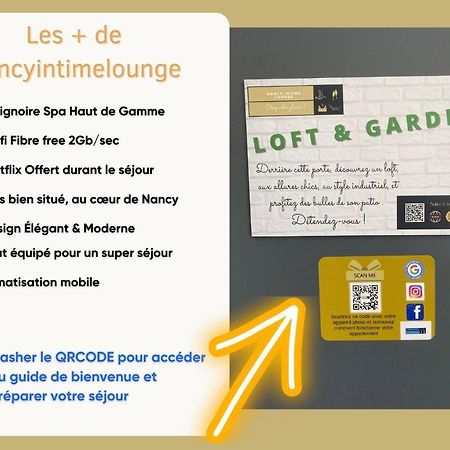Suite Le Loft & Garden Et Spa By Nancyintimelounge 外观 照片